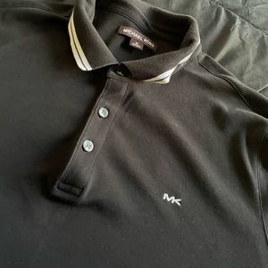 Micheal kors black polo